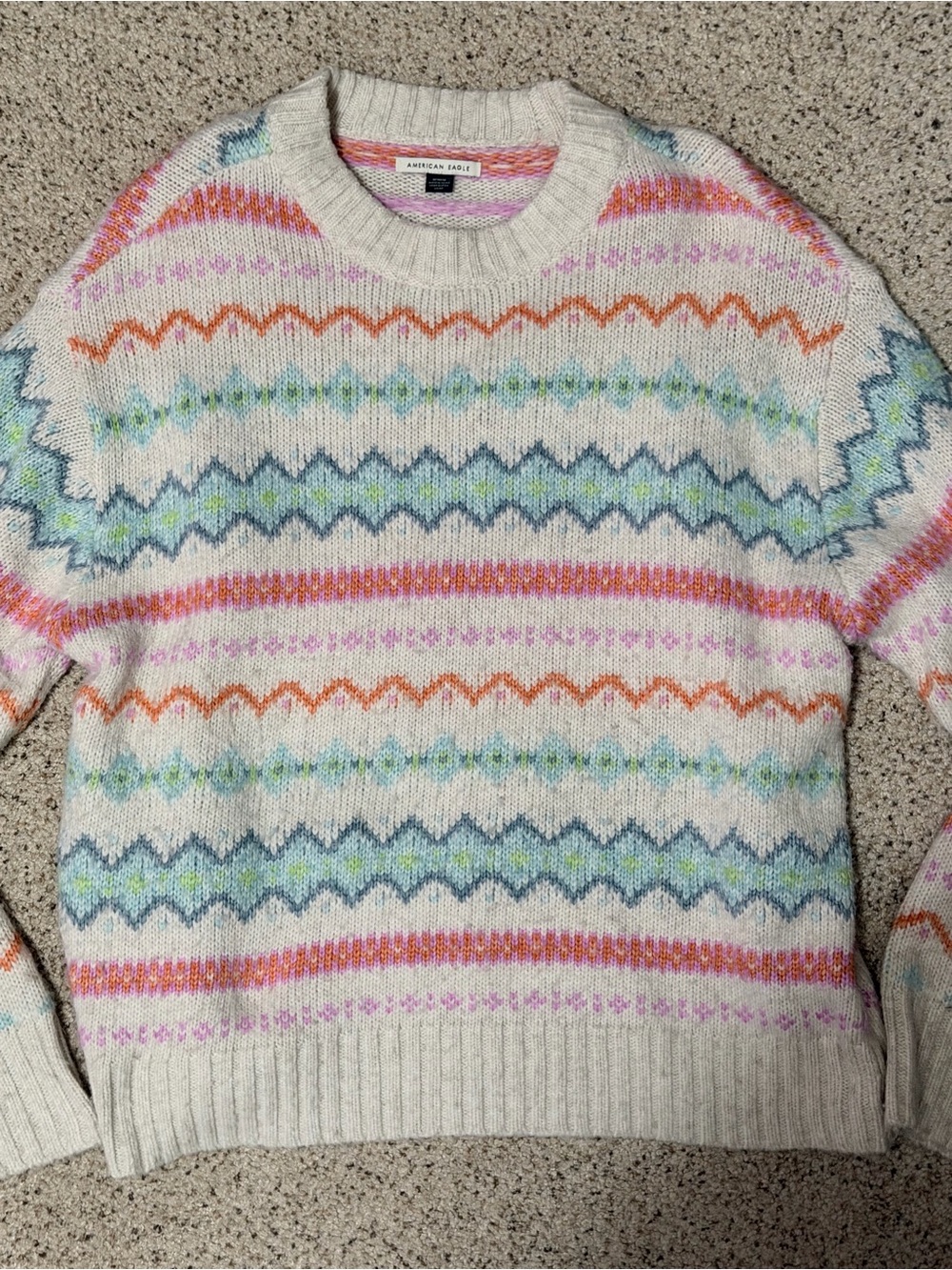 American Eagle Knit Sweater - Multicolor